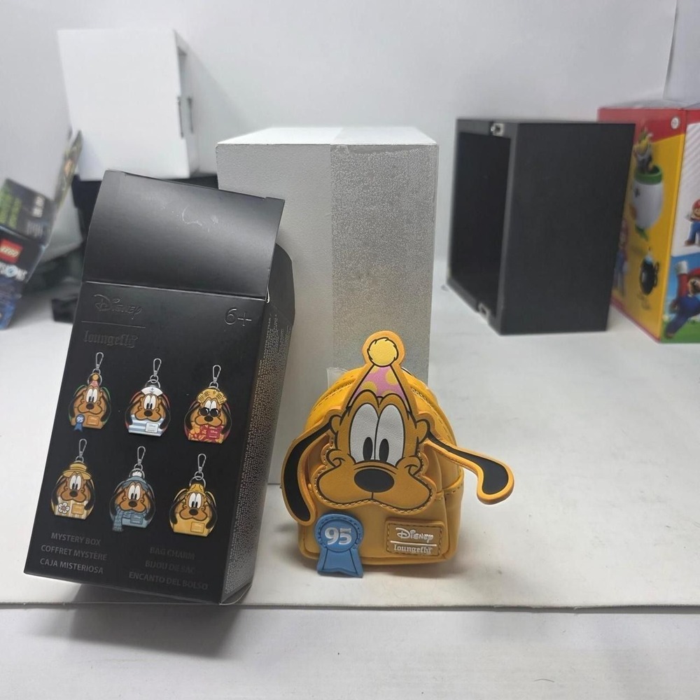 Loungefly Disney PLUTO Backpack Mystery Bag Charm - PLUTO BDAY